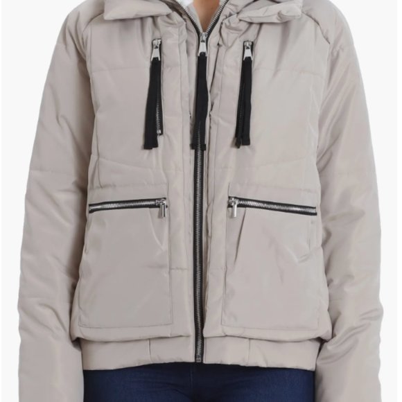bagatelle Jackets & Blazers - BAGATELLE Faux Fur-Lined Hooded Jacket